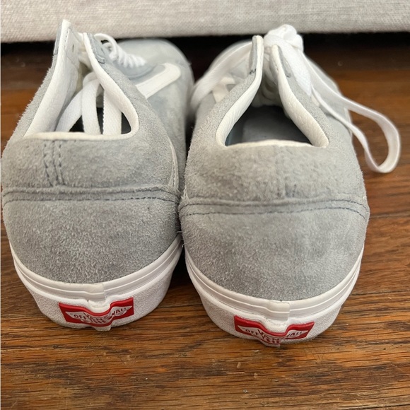 Like new blue suede Vans - Picture 3 of 4